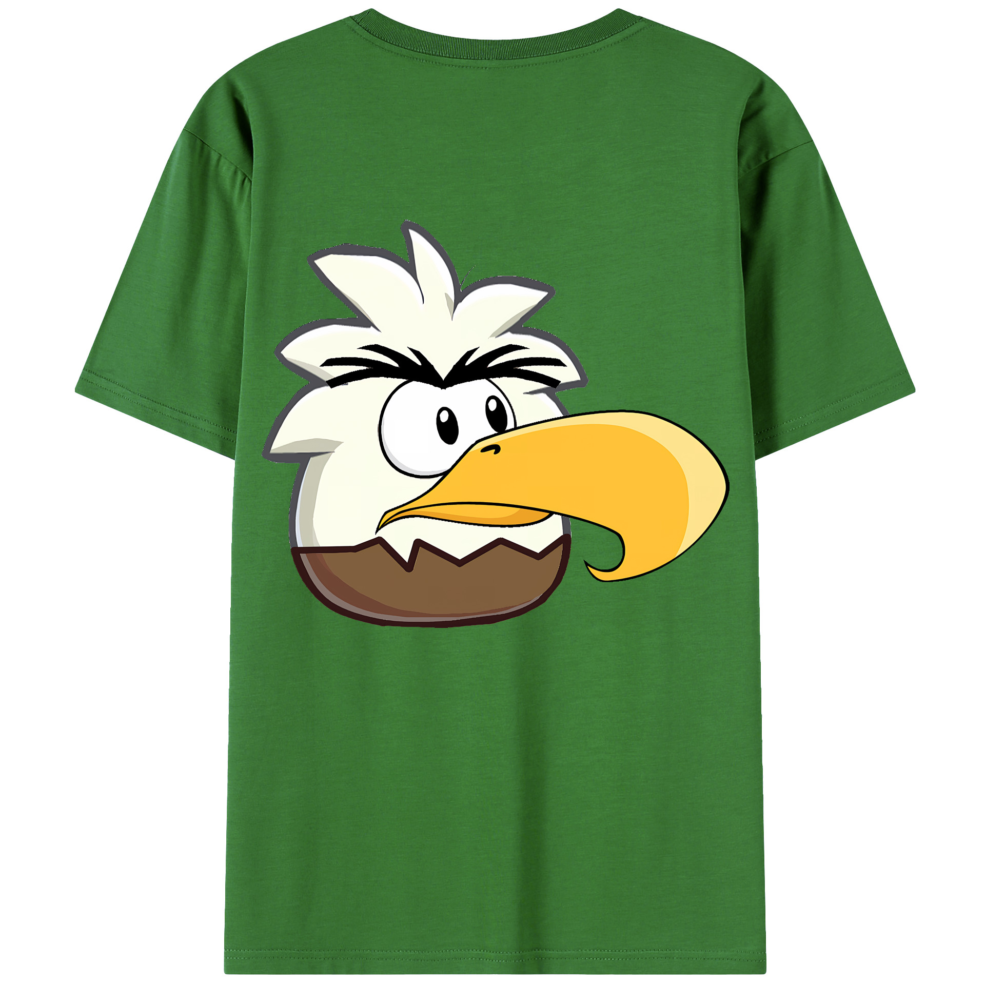 （画像用） Angry Birds アングリーバード レディース半袖Tシャツ(バックプリント)